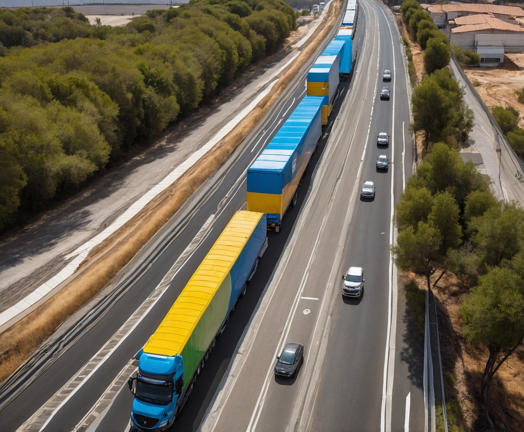 Eficiencia en transporte de mercancías por carretera para retail
